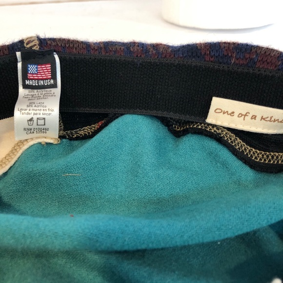 One of a Kind flat newsboy patchwork hat - Picture 3 of 3